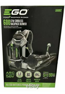 EGO 145 MPH 56-Volt Lithium-ion Cordless Backpack Blower Battery, Charger Incl
