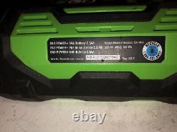EGO Power 56v LB6000 Backpack Leaf Blower 600 CFM Battery And Charger Included