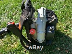Echo Backpack Gas Powered Leaf Blower PB-413H 2 Stroke Only used 3 times