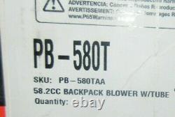 Echo PB-580H/T 58.2 CC Gas Powered Backpack Blower NEW IN SEALED BOX