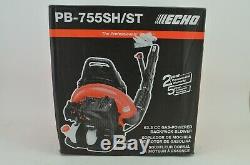 Echo PB-755SH/ST CFM 63.3cc Gas 2-Stroke Cycle 233 MPH Backpack Leaf Blower