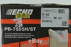 Echo PB-755SH/ST CFM 63.3cc Gas 2-Stroke Cycle 233 MPH Backpack Leaf Blower