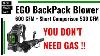 Ego 56v Backpack Blower Unboxing Review Demo