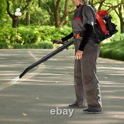 Gas Leaf Blower Backpack 63.3cc Gas-powered Backpack Blower 2-Stroke 7000r/min