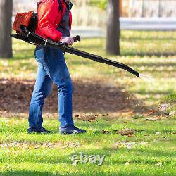 Gas Leaf Blower Backpack 63.3cc Gas-powered Backpack Blower 2-Stroke 7000r/min