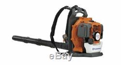 HUSQVARNA 130BT 29.5CC Gas Powered Leaf Debris Blower Backpack 145 Mph Used