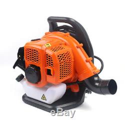 High Performance Gas Powered Back Pack Leaf Blower 2-Stroke 1.2L Fuel Tank Pro