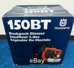 Husqvarna 150BT 50cc 2 Cycle Gas Commercial Leaf Backpack Blower