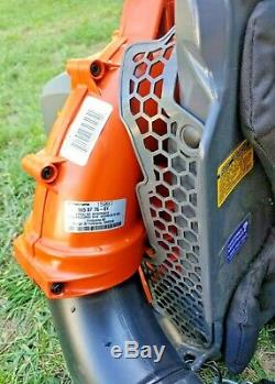 Husqvarna 150BT 50cc 2 Cycle Gas Commercial Leaf Backpack Blower, Harness (Used)
