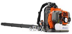 Husqvarna 350BT 50cc 2 Cycle Gas Leaf Grass Backpack Blower 180 Mph Open Box