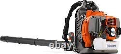 Husqvarna 350BT Gas Leaf Blower, 50.2-cc 2.1-HP 2-Cycle Backpack Leaf Blower