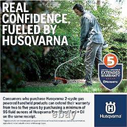 Husqvarna 350BT Gas Leaf Blower, 50.2-cc 2.1-HP 2-Cycle Backpack Leaf Blower