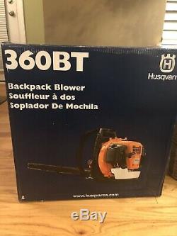 Husqvarna 360BT 65.6cc Gas-Powered Backpack Leaf Blower