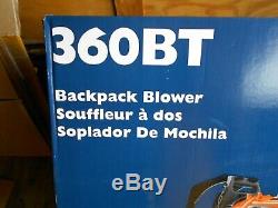 Husqvarna 360BT 66-cc 2-Cycle 232-MPH 890-CFM Gas Backpack Leaf Blower