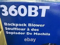 Husqvarna 360BT Backpack Leaf Blower 66-cc 2-Cycle 232-MPH 890-CFM FREE SHIPPING