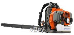 Husqvarna 50cc 2 Cycle Gas Powered Leaf Grass Backpack Blower 180 Mph (2 Pack)