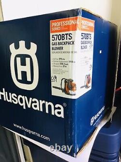 Husqvarna 570BTS Backpack Leaf Blower- Brand New FREE SHIPPING