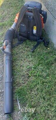 Husqvarna 570BTS Heavy Duty Backpack Petrol Leaf Blower. Good Working Order