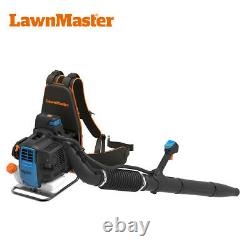 LawnMaster No-Pull Backpack Leaf Blower 31cc 2-Cycle Engine, 470CFM, 175MPH