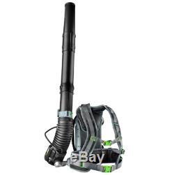 Leaf Blower Lithium Ion Cordless Electric Backpack Hi Efficiency 145 MPH 56 Volt