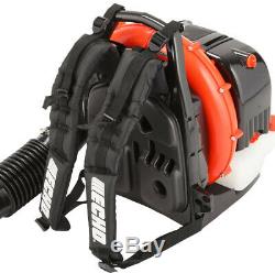 Leaf Blower with Tube Throttle Gas 2 Stroke Cycle Backpack 214 MPH 535 CFM 63.3 cc