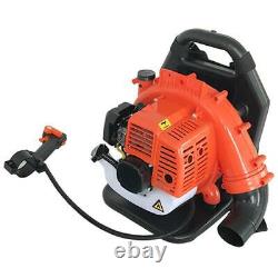 NEW! 2-Stroke Backpack Gas Leaf Blower 32CC Powered Debris withPadded Harness