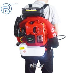 NEW EBZ7500RH 236 MPH 972 CFM 65.6 cc Gas Backpack Leaf Blower