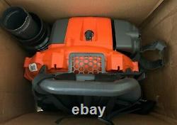 NEW Husqvarna 150BT 50cc 2 Cycle Gas Commercial Leaf Backpack Blower Damaged Box