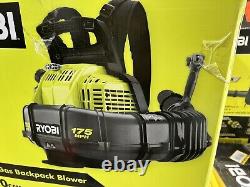 NEW Ryobi 38cc 2 Cycle Gas Backpack Leaf Blower, RY38BPVNM