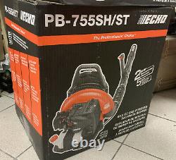 New Echo PB-755SH/ST backpack leaf Blower gas pb755st 233 mph 2 stroke 63.3cc