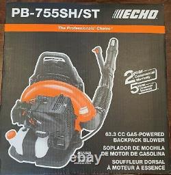 New Echo Pb-755sh/st Backpack Gas Leaf Blower Pb755st 233 Mph 2 Stroke 63.3cc 73