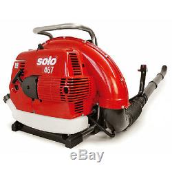 New Solo 467 Backpack Gas Leaf Blower 66.5 CC 4.7 HP 2 Cycle 824cfm New In Box