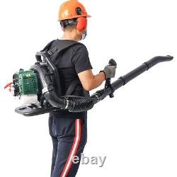 OSAKAPRO 52CC 2-Cycle Gas Backpack Leaf Blower with extention tube, green