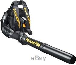 Poulan Pro Backpack Leaf Blower 200 MPH 48cc Gas Adjustable Speed Antivibration