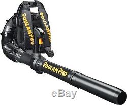 Poulan Pro PR48BT, 48cc 2-Cycle Gas 475 CFM 200 MPH Backpack Leaf Blower (Refb)