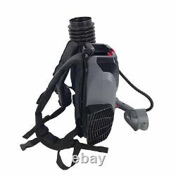 Powerworks 60V Portable Backpack Leaf Blower BPB60L510 Black #NO8915