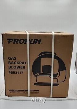 Prorun 52CC 570CFM 250MPH 2-CYCLE GAS POWERED BACKPACK LEAF BLOWER PBB2417
