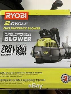 RYOBI 175 MPH 760 CFM Gas Backpack Leaf Blower