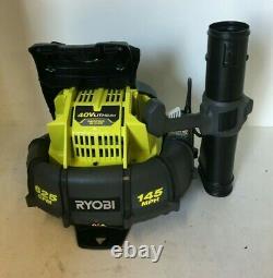 RYOBI RY40404 40V Backpack Blower Lithium Ion Cordless 145 MPH 625 CFM LN M