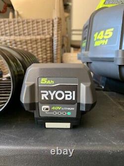 RYOBI RY40440 145 MPH 625CFM 40V Lithium-Ion Cordless Backpack Leaf Blower