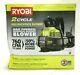 Ryobi 175 MPH 2 Cycle Variable Speed 38cc Gas Backpack Leaf Blower, 760CFM