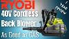 Ryobi 40v Cordless Backpack Blower As Good As Gas 1 Year Review