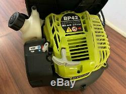 Ryobi RY08420A BP42 185 MPH 510 CFM Gas Backpack Leaf Blower READ