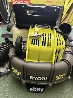 Ryobi RY38BPVNM 175 MPH 760 CFM 2 Cycle Backpack Blower -UNTESTED