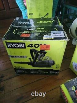 Ryobi RY40440 145 MPH 625 CFM 40-V Cordless Backpack Blower Battery and Charger