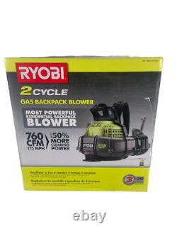 Ryobi Tools 2 Cycle Gas Backpack Blower Model# Ry38bpvnm Brand New (l 2321)