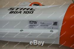 STIHL BGA100 BATT POWERED LEAF BLOWER With AR3000 BACKPACK BATT & AL500 CHARGER