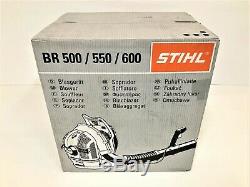 STIHL BR 600 COMMERCIAL GAS BACKPACK 64.8cc LEAF BLOWER STIHL BR600 BRAND NEW