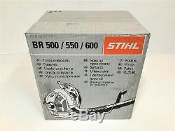STIHL BR 600 COMMERCIAL GAS BACKPACK 64.8cc LEAF BLOWER STIHL BR600 BRAND NEW