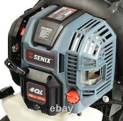 Senix Backpack Blower -4QL 49 cc 4-Cycle Gas Powered Backpack Leaf Blower, BLB4